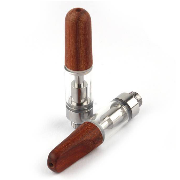 CCELL Glass cartridges with wood tips